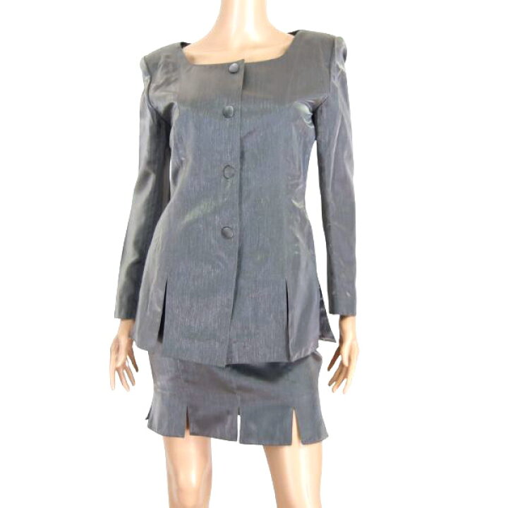 楽天市場】美品【中古】ノーベスパジオ NOVESPAZIO スカートスーツ 