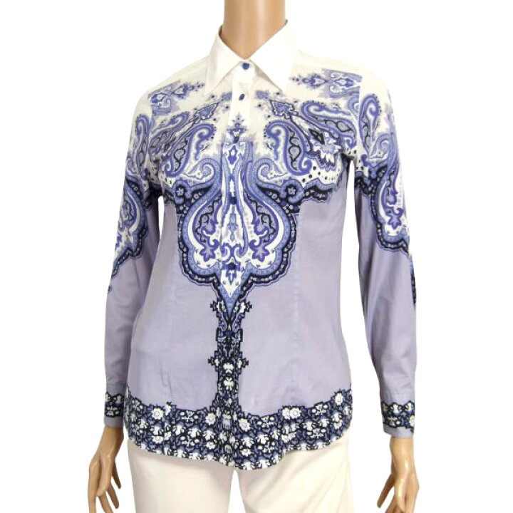 楽天市場】美品【中古】エトロ ETRO ブラウス シャツ イタリア製  