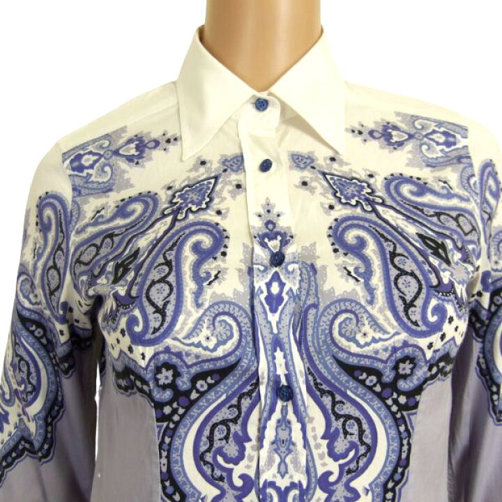 楽天市場】美品【中古】エトロ ETRO ブラウス シャツ イタリア製  