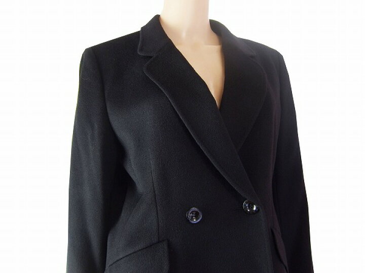 楽天市場】美品【中古】レリアン Leilian 黒 フランス製カシミヤ100  