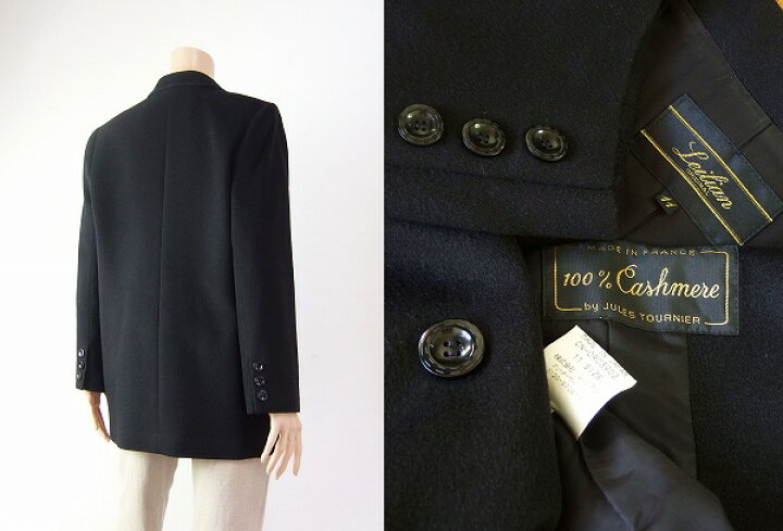 楽天市場】美品【中古】レリアン Leilian 黒 フランス製カシミヤ100  
