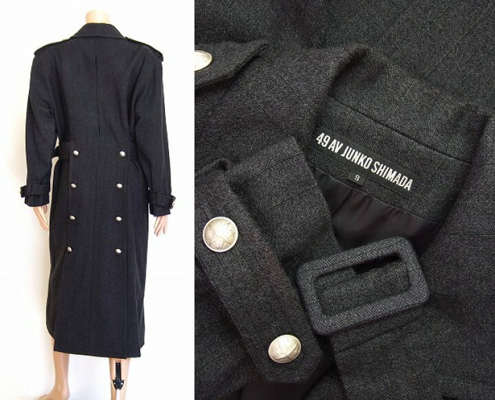 楽天市場】美品【中古】49AVジュンコシマダ 49AV JUNKO SHIMADA グレー 