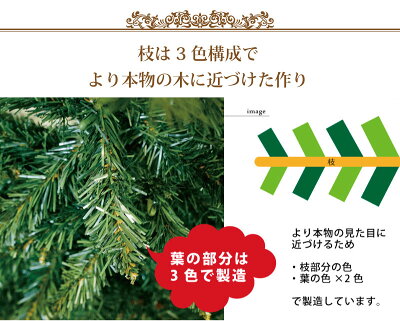 【限定30本】クリスマスツリーブリッスルコーンツリーセット150cmヌードツリー