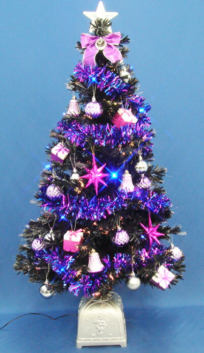 クリスマスツリー90cmファイバーツリーセット14