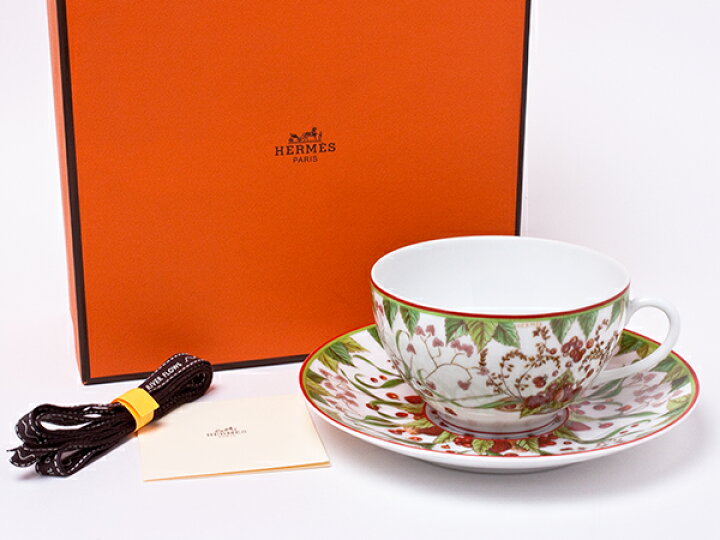 楽天市場】エルメス ピタゴラス モーニングカップ＆ソーサー hermes-79 