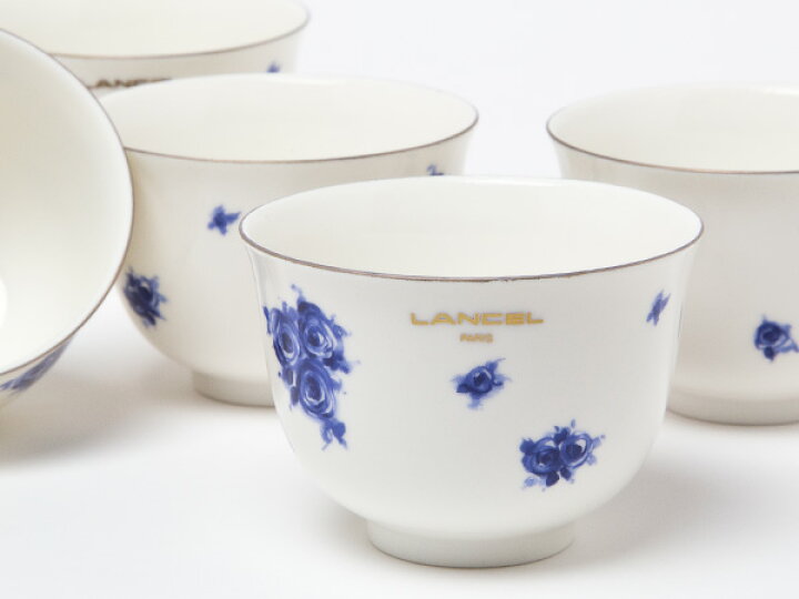 楽天市場】ランセル LANCEL 花柄ティーセット（急須1個＋湯呑5客 