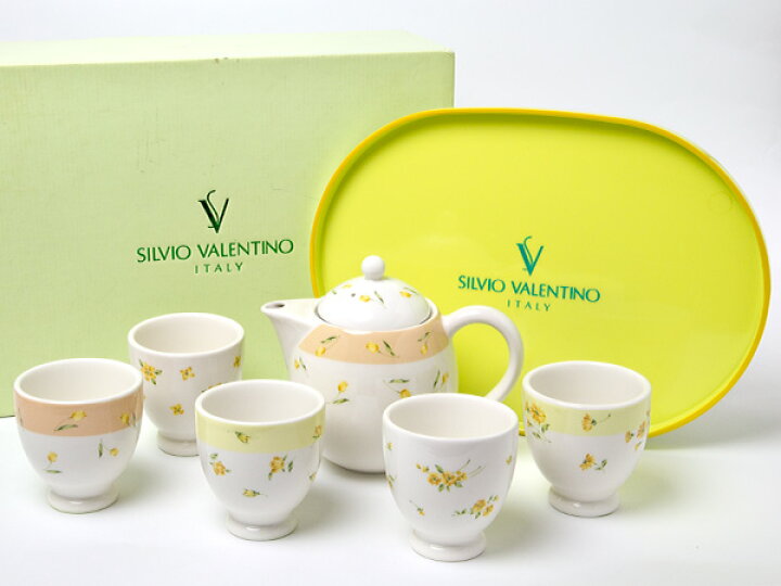 楽天市場】SILVIO VALENTINO シルビオ バレンチノ お花のティーセット 