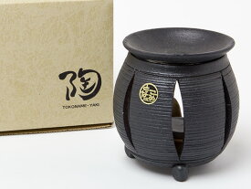 茶香炉　黒　糸目　エ1218お茶のふじい・藤井茶舗