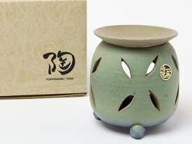 茶香炉　青緑　エ1219お茶のふじい・藤井茶舗