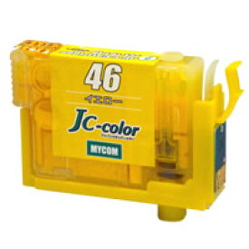 【互換インク】エプソン ICY46 イエロー, 国内製造品 EPSON エプソン プリンター 互換性 インク 互換インクカートリッジ 箱なし