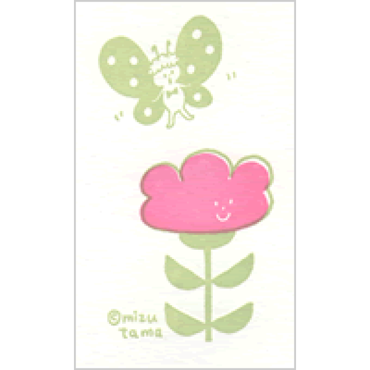 楽天市場 活版ミニメッセージカード Mizutama 春 10枚 名刺サイズ 活版印刷 一筆箋 メッセージカード ミニ おしゃれ 誕生日 ギフト カード お礼状 かわいい 松本洋紙店 メール便出荷 プリンター用紙とシールの紙専門店