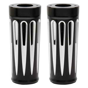  A~jEtH[Nu[gJo[ - fB[vJbg AlX Fork Boot Covers - +2 - Black Anodized - Deep Cut - FL 20-029 DRAG 04110085