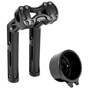 ��� �A�����l�X RISER WAYBACK 10 BLACK WITH 4 ROUND GAUGE SOFTAIL 520-073 06021656 ARLEN NESS RISER WAYBACK 10 #DRAG