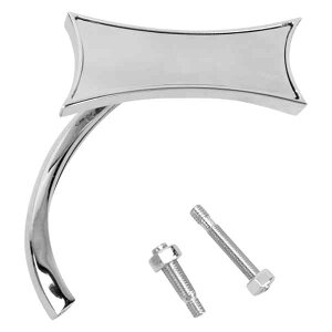  }CN~[ - 4|Cg AlX Mirror - Micro - Four-Point - Side View - Rectangle - Chrome - Right 13-417 DRAG 06400502