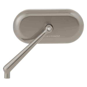  ȉ~`̋ AlX Mirror - Side View - Oval - Titanium - Left 13-186 DRAG 06401447
