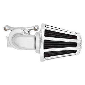  Jo[tX^[TbJ[GAN[i[Lbg - 10Q[W AlX Monster SuckerR Air Cleaner Kit - Chrome 81-030 DRAG 10102091