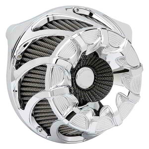  tV[YGAN[i[Lbg - htg AlX Inverted Series Air Cleaner Kit - Chrome 18-980 DRAG 10102445