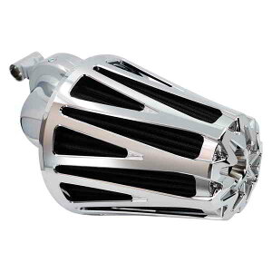  X^[TbJ[GAN[i[ AlX Monster SuckerR Air Cleaner - Chrome 600-088 DRAG 10102853
