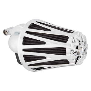  X^[TbJ[GAN[i[ AlX Monster SuckerR Air Cleaner - Chrome 600-091 DRAG 10102856