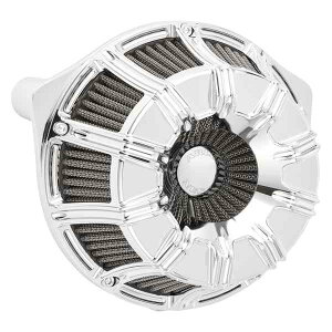  |GAN[i[Lbg Inverted Series Air Cleaner Kit - 10-Gauge - Chrome 600-222 DRAG 10103222