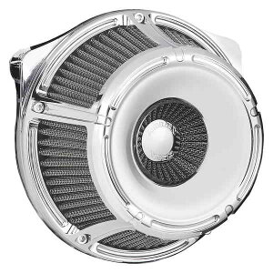  |GAN[i[Lbg Inverted Series Air Cleaner Kit - Slot Track - Chrome 600-232 DRAG 10103232