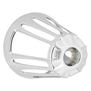  X^[TbJ[GAN[i[Jo[ AlX Monster Sucker Air Cleaner Cover - Deep-Cut - Chrome 81-103 DRAG 10140251