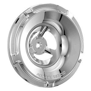  xVeB GAN[i[ Jo[ AlX Velocity Air Cleaner Cover - Beveled - Chrome 601-003 DRAG 10140302