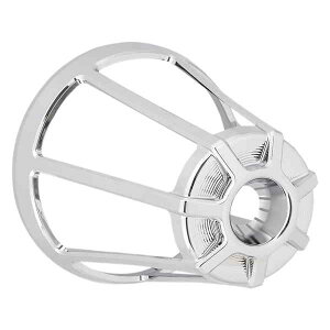  X^[zՃGAN[i[Jo[ AlX Monster Sucker Air Cleaner Cover - Crossfire - Chrome 600-097 DRAG 10140333