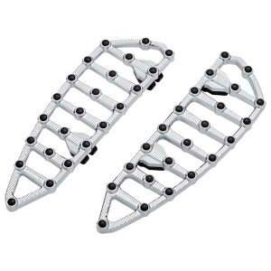 ��� MX�h���C�o�[�t���A�{�[�h - �N���[�� �A�����l�X MX Driver Floorboards - Chrome 06-890 DRAG 16210941