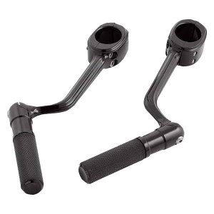 取寄せ ハイウェイペグマウント(ペグ付き) アレンネス Forged Highway Peg Mounts w/ Pegs - Black 400-045 DRAG 16240404