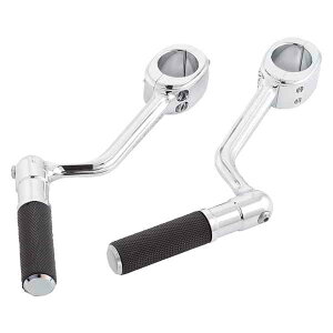  nCEFCyO}EgiyOtj AlX Forged Highway Peg Mounts w/ Pegs - Chrome 400-046 DRAG 16240405