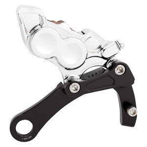 u[LLp[ AlX 4-Piston Caliper - Rear - Chrome 02-327 DRAG 17010774