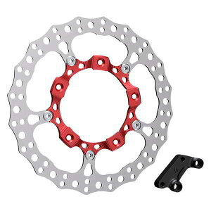  [^[ 14C` - tg -  AlX Rotor 14 - Front Left - Red 300-003 DRAG 17103963