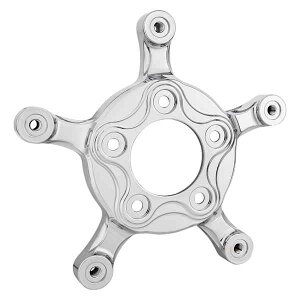  XpC_[[^[A_v^[ - N[ AlX Spider Rotor Adaptor - Chrome 300-081 DRAG 17104745