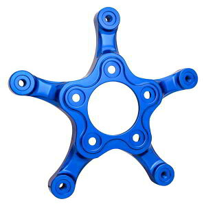  XpC_[[^[A_v^[ - u[ AlX Spider Rotor Adaptor - Blue 300-084 DRAG 17104748