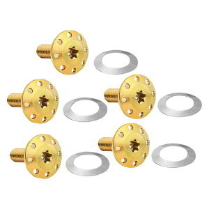  BOLT KIT ROTOR REAR HOLESHOT 5 PACK HUB MOUNT GOLD 300-908 DRAG 24011700