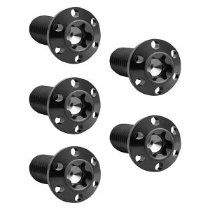  BOLT KIT ROTOR REAR HOLESHOT 5 PACK HUB MOUNT. BLK 300-910 DRAG 24011702