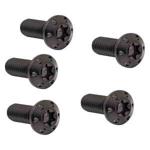  {gLbg - z[Vbg/u[L[^[/tg - nu}Eg - ubN - 5/16C`-18 x 7/8C` - 5pbN AlX Bolt Kit - Holeshot/Brake Rotor/Front - Hub Mount - Black - 5/1