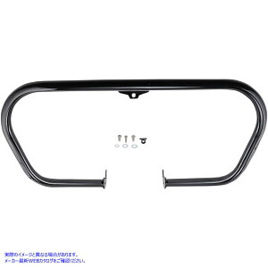 ��� V�x���h�t���[�E�F�C�o�[ - �u���b�N - �\�t�e�C�� �R�u�� V-Bend Freeway Bar - Black - Softail 601-2108B DRAG 05051827