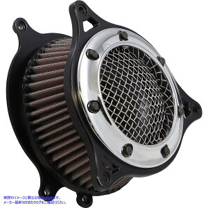 ��� RPT �G�A�C���e�[�N�L�b�g - �N���[��/�u���b�N - �\�t�e�C�� �R�u�� RPT Air Intake Kit - Chrome/Black - Softail 606-0104-05CB DRAG 10102303