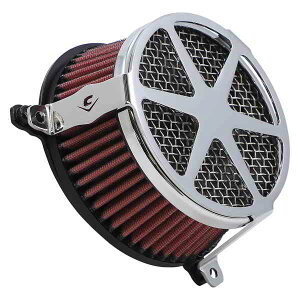  GAN[i[Lbg Ru Air Cleaner Kit - Chrome 606-0100-04-SB DRAG 10103008