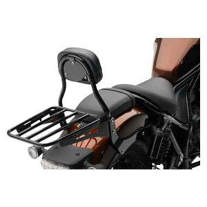  VV[o[ - ~j - ubN - Rebel 1100 Ru Sissy Bar - Mini - Black - Rebel 1100 02-8609B DRAG 15010794