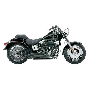  Xs[hX^[ XC[v V[gGL][Xg - ubN - 07-11 \teC Ru Speedster Swept Short Exhaust - Black - '07-'11 Softail 6224B DRAG 18001380