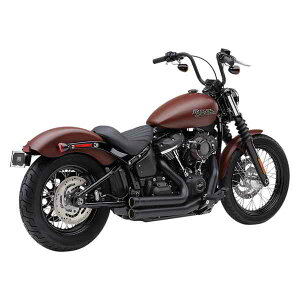  909 GL][Xg - ubN - 18-20 \teC Ru 909 Exhaust - Black - '18-'20 Softail 6712B DRAG 18002253
