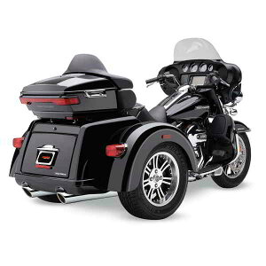 取寄せ 909双子のスリップオンマフラー コブラ 909 Mufflers for Tri-Glide - Chrome 6303 DRAG 18010867