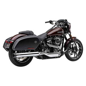  אl̓fAJbgXbvI}t[܂ Ru Dual Cut Muffler for FLSB - Chrome 6521 DRAG 18011302
