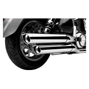取寄せ スカラップチップスリップオンマフラー コブラ VN1700 Billet Tip Mufflers 4225 DRAG 18112230