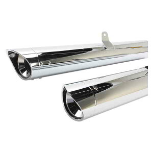  4 XbvI}t[ Ru Scalloped Mufflers - Long - GL1800/F6B 1216 DRAG 18112535