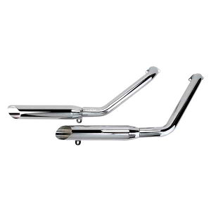  NVbN XbVJbg GL][Xg - N[ - VT1100 Ru Classic Slashcut Exhaust - Chrome - VT1100 1370SC DRAG BLV1370SC