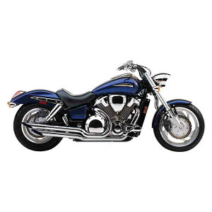  AOhXbVJbgGL][Xg - N[ - VTX1800C/F Ru Angled Slashcut Exhaust - Chrome - VTX1800C/F 1675SC DRAG BLV1675SC